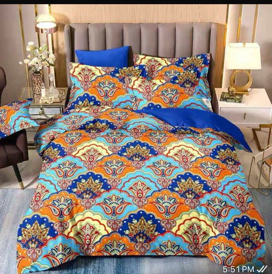 King Size Double Bed Cotton Bedsheet